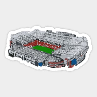 Old Trafford Sticker